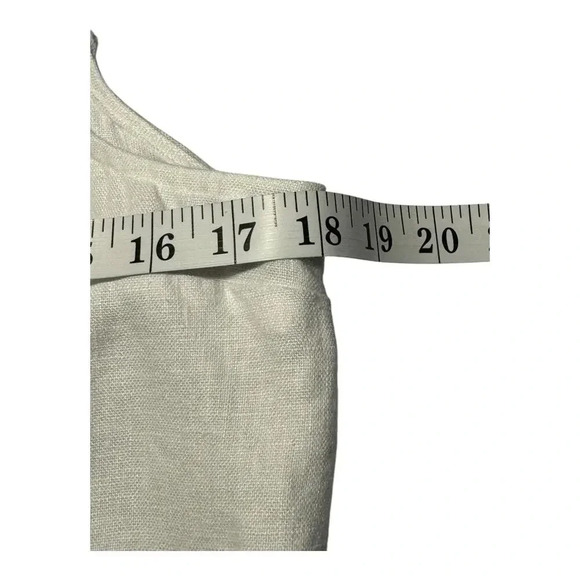 NEW Madewell Women’s Size 8 Eyelet White Embroidered Tank Mini Dress Linen NWT‎ - Picture 7 of 7